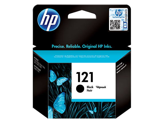 HP 121 Black Original Ink Cartridge