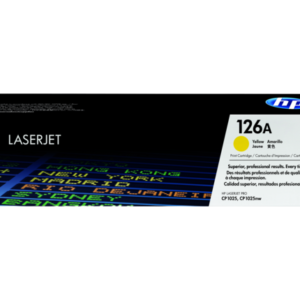 HP 126A YELLOW LASERJET TONER CARTRIDGE